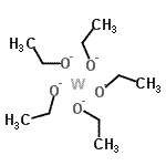 structure of CAS# 26143-11-3, Tungsten(5+) Pentaethanolate;tungsten(v) ethoxide