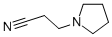 结构式 CAS# 26165-45-7, 1-吡咯烷丙腈