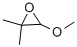structure of CAS# 26196-04-3, 3-Methoxy-2,2-Dimethyl-Oxirane;3-Methoxy-2,2-Dimethyl-Oxirane;Oxirane, 3-Methoxy-2,2-Dimethyl-;Nsc176994