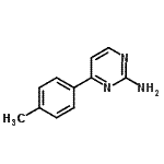 structure of CAS# 263276-44-4, 4-(4-Methylphenyl)-2-Pyrimidinamine;2-Amino-4<wbr>-(4-fluor<wbr>o-phenyl)<wbr>-5-methyl<wbr>-thiophen<wbr>e-3-carbo<wbr>xylic aci<wbr>d methyl <wbr>ester;2-AMINO-4-(4-METHYLPHENYL)PYRIMIDINE;2-Amino-4<wbr>-(4-methy<wbr>lphenyl)p<wbr>yrimidine<wbr>, 4-(2-Am<wbr>inopyrimi<wbr>din-4-yl)<wbr>toluene, <wbr>2-Amino-4<wbr>-(p-tolyl<wbr>)-1,3-dia<wbr>zine