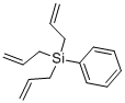 结构式 CAS# 2633-57-0, (三-2-丙烯-1-基硅烷基)-苯
