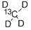 structure of CAS# 2644-20-4, Methane-13C-D4