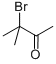 structure of CAS# 2648-71-7, 3-Bromo-3-Methylbutan-2-One;3-Bromo-3-Methyl-Butan-2-One;Zinc01594581;Nsc402067