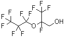 结构式 CAS# 26537-88-2, 2,3,3,3-四氟-2-(七氟丙氧基)-1-丙醇