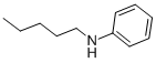 structure of CAS# 2655-27-8, N-Pentylaniline;Amyl-Phenyl-Amine;N-Amyl Aniline