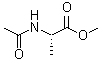 结构式 CAS# 26629-33-4, N-乙酰基丙氨酸甲酯