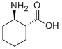 结构式 CAS# 26685-83-6, (1R,2R)-2-氨基环己烷羧酸