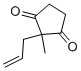 structure of CAS# 26828-48-8, 2-Allyl-2-Methyl-1,3-Cyclopentanedione;2-Allyl-2-Methyl-Cyclopentane-1,3-Dione;2-Allyl-2-Methyl-Cyclopentane-1,3-Quinone;2-Methyl-2-Prop-2-Enyl-Cyclopentane-1,3-Dione