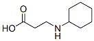 structure of CAS# 26872-84-4, N-Cyclohexyl-beta-Alanine;3-(Cyclohexylamino)Propionic Acid;Mls000736700;Smr000528294