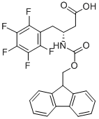 结构式 CAS# 269398-94-9, 芴甲氧羰基-(R)-3-氨基-4-(五氟-苯基)-丁酸