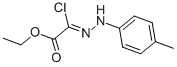 结构式 CAS# 27171-88-6, 2-氯-2-[2-(4-甲基苯基)亚肼基]-乙酸乙酯