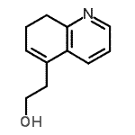 CAS 登录号：273929-75-2， 2-(7,8-二氢-5-喹啉基)乙醇