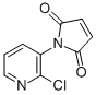 structure of CAS# 278610-39-2, 1-(2-Chloro-3-Pyridyl)-2,5-Dihydro-1H-Pyrrole-2,5-Dione;1-(2-CHLORO-3-PYRIDYL)-2,5-DIHYDRO-1H-PYRROLE-2,5-DIONE;N-(2-CHLOROPYRIDIN-3-YL)MALEIMIDE;N-(2-Chloro-3-Pyridyl)Maleimide