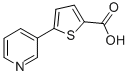 structure of CAS# 278803-20-6, 5-Pyrid-3-Ylthiophene-2-Carboxylic Acid;5-PYRID-3-YLTHIOPHENE-2-CARBOXYLIC ACID