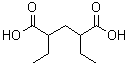 结构式 CAS# 27899-21-4, 2,4-二乙基戊烷二酸