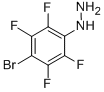 structure of CAS# 2797-79-7, (4-Bromo-2,3,5,6-Tetrafluorophenyl)-Hydrazine;(4-Bromo-2,3,5,6-Tetrafluoro-Phenyl)Hydrazine;Zinc01678659;Nsc170069