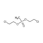 CAS#: 2799-58-8， Bis(2-Chloroethyl) Methylphosphonate