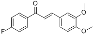 CAS#: 28081-14-3， 3,4-Dimethoxy-4'-Fluorochalcone