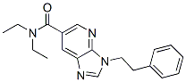 CAS#: 2813-84-5， N,N-Diethyl-3-(2-Phenylethyl)Imidazo[4,5-e]Pyridine-6-Carboxamide