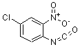 structure of CAS# 28162-63-2, 4-Chloro-1-Isocyanato-2-Nitrobenzene;4-chloro-2-nitro-phenyl isocyanate;4-Chloro-2-Nitrophenyl Isocyanate;4-CHLORO-2-NITROPHENYLISOCYANATE