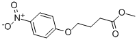 structure of CAS# 28341-53-9, Methyl 4-(4-Nitrophenoxy)Butyrate;4-(4-Nitrophenoxy)Butyric Acid Methyl Ester;Sbb008248;Methyl 4-(4-Nitrophenoxy)Butanoate