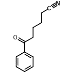结构式 CAS# 28353-03-9, 6-氧代-6-苯基己腈
