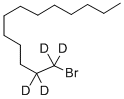 结构式 CAS# 284474-45-9, 1-溴十三烷-1,1,2,2-D4