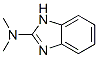 structure of CAS# 2851-13-0, N,N-Dimethyl-1H-Benzoimidazol-2-Amine;1H-Benzimidazol-2-Yl-Dimethyl-Amine;Brn 0124090;Inchi=1/C9h11n3/C1-12(2)9-10-7-5-3-4-6-8(7)11-9/H3-6H,1-2H3,(H,10,11