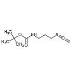 structure of CAS# 286955-45-1, 2-Methyl-2-Propanyl (3-Isothiocyanatopropyl)Carbamate;Boc-3-isothiocyanatopropylamine;Carbamicacid, -,1,1-dimethylethylester;MFCD00674500