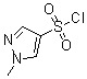 结构式 CAS# 288148-34-5, 1-甲基-1H-吡唑-4-磺酰氯