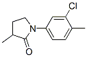 CAS#: 2884-69-7， 1-(3-Chloro-4-Methyl-Phenyl)-3-Methyl-Pyrrolidin-2-One