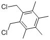 structure of CAS# 29002-55-9, 1,2-Di(Chloromethyl)-3,4,5,6-Tetramethylbenzene;1,2-Bis(Chloromethyl)-3,4,5,6-Tetramethyl-Benzene;Nsc202040;St5411062