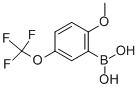 structure of CAS# 290832-43-8, 2-Isopropoxy-5-(Trifluoromethoxy)Phenylboronic Acid;2-ISOPROPOXY-5-(TRIFLUOROMETHOXY)PHENYLBORONIC ACID