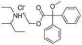 CAS#: 2912-89-2， Butan-2-Yl-Ethyl-[2-(2-Methoxy-2,2-Diphenyl-Acetyl)Oxyethyl]Azanium Chloride