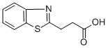 structure of CAS# 29198-86-5, 3-(1,3-Benzothiazol-2-Yl)Propanoic Acid;3-(1,3-Benzothiazol-2-Yl)Propionate;Af-399/14031086;Zinc00253409