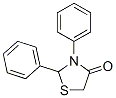 structure of CAS# 29291-15-4, 2,3-Diphenylthiazolidin-4-One;2,3-Di(Phenyl)Thiazolidin-4-One;2,3-Di(Phenyl)-4-Thiazolidinone;Brn 0198196