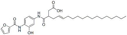 CAS#: 29337-98-2， 3-[[[4-[(2-Furoyl)Amino]-3-Hydroxyphenyl]Amino]Carbonyl]Nonadec-5-Enoic Acid