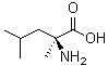 结构式 CAS# 29589-03-5, 2-甲基亮氨酸