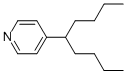 structure of CAS# 2961-47-9, 4-(5-Nonyl)Pyridine;4-(1-Butylpentyl)Pyridine;4-(5-Nonyl)Pyridine