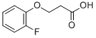 structure of CAS# 2967-72-8, 3-(2-Fluoro-Phenoxy)-Propionic Acid;3-(2-Fluorophenoxy)Propionate;Zinc01479756