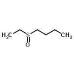 CAS 登录号：2976-99-0， 1-(乙基亚磺酰)丁烷