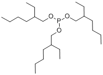 结构式 CAS# 301-13-3, 亚磷酸三(2-乙基己基)酯