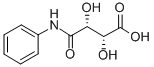结构式 CAS# 3019-58-7, (2R,3R)-苯胺酒石酰胺酸