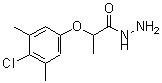 结构式 CAS# 302949-31-1, 2-(4-氯-3,5-二甲基苯氧基)丙酰肼