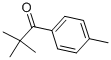 structure of CAS# 30314-44-4, 2,2-Dimethyl-1-(4-Methylphenyl)Propan-1-One;Pivalophenone, 4'-Methyl-;Sah 50-283;St5445190