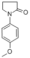 structure of CAS# 30425-47-9, 1-(4-Methoxyphenyl)Pyrrolidin-2-One;1-(4-Methoxyphenyl)-2-Pyrrolidinone;1-(4-Methoxyphenyl)-2-Pyrrolidone;Eu-0084166