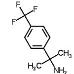 结构式 CAS# 306761-54-6, 2-[4-(三氟甲基)苯基]-2-丙胺