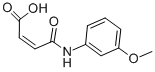 structure of CAS# 306935-71-7, 4-[(3-Methoxyphenyl)Amino]-4-Oxo-2-Butenoic Acid
