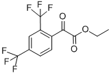 结构式 CAS# 306936-81-2, 2-[2,4-二(三氟甲基)苯基]-2-氧代乙酸乙酯