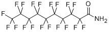structure of CAS# 307-40-4, Perfluorodecanamide;PERFLUOROCAPRYLAMIDE;PERFLUORODECANEAMIDE;PERFLUORODECANAMIDE